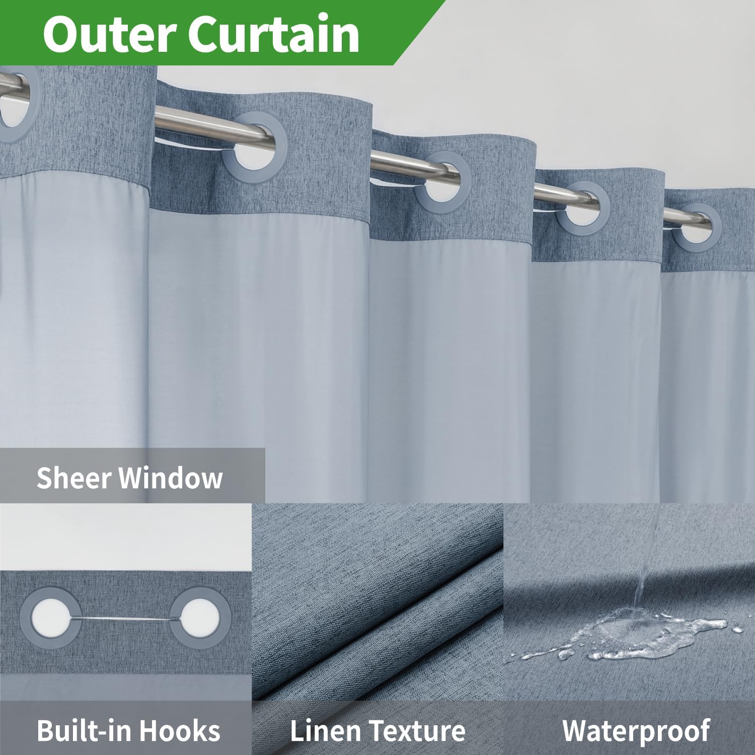 Blue Pinafore Denim Dress