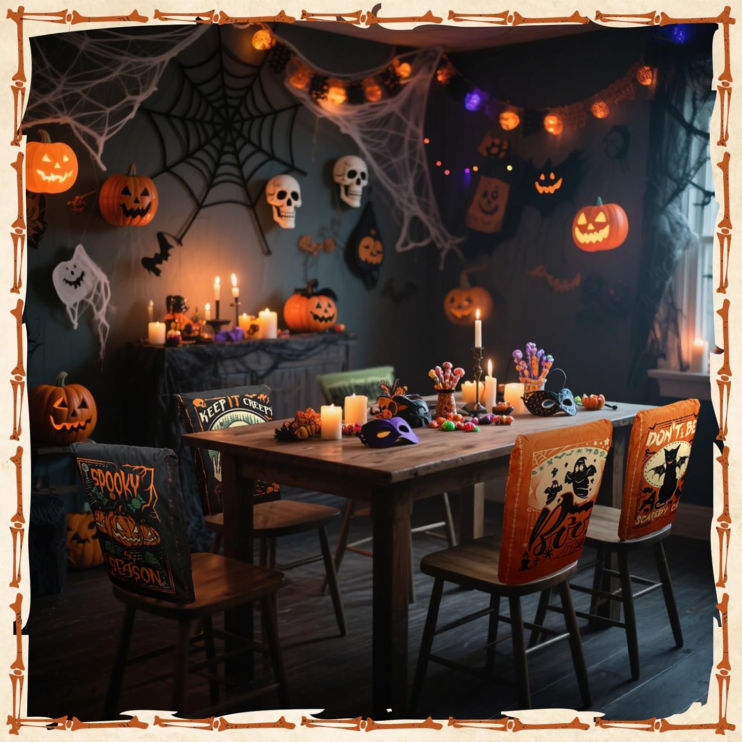 Blue Pinafore Denim Dress