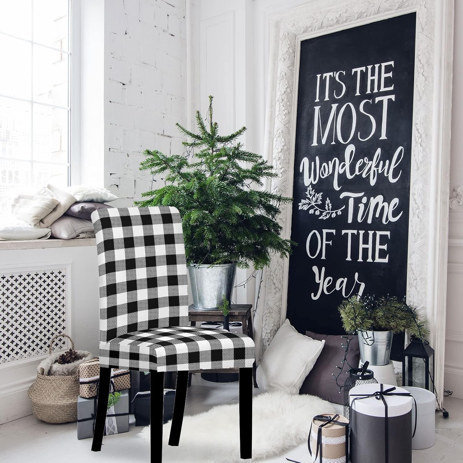 Blue Pinafore Denim Dress