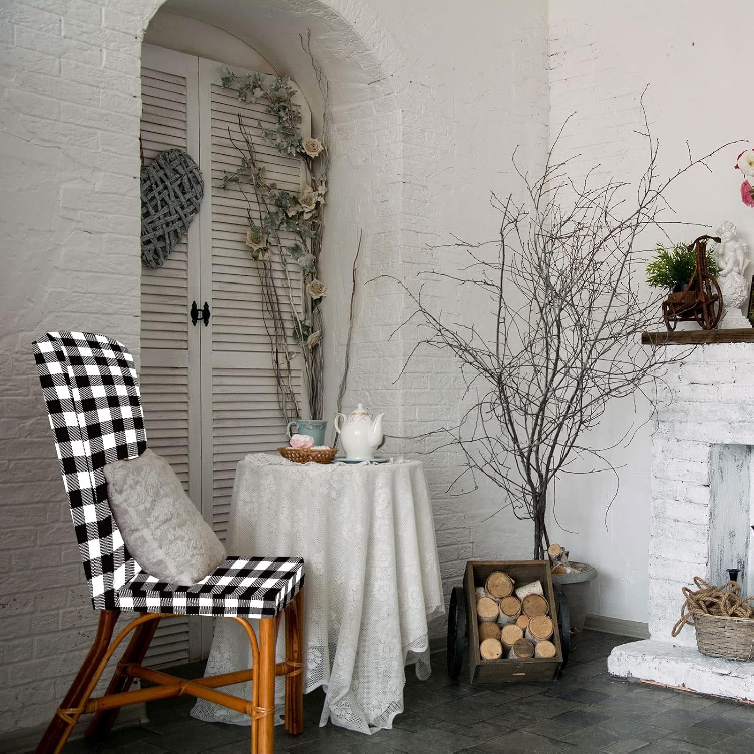 Blue Pinafore Denim Dress