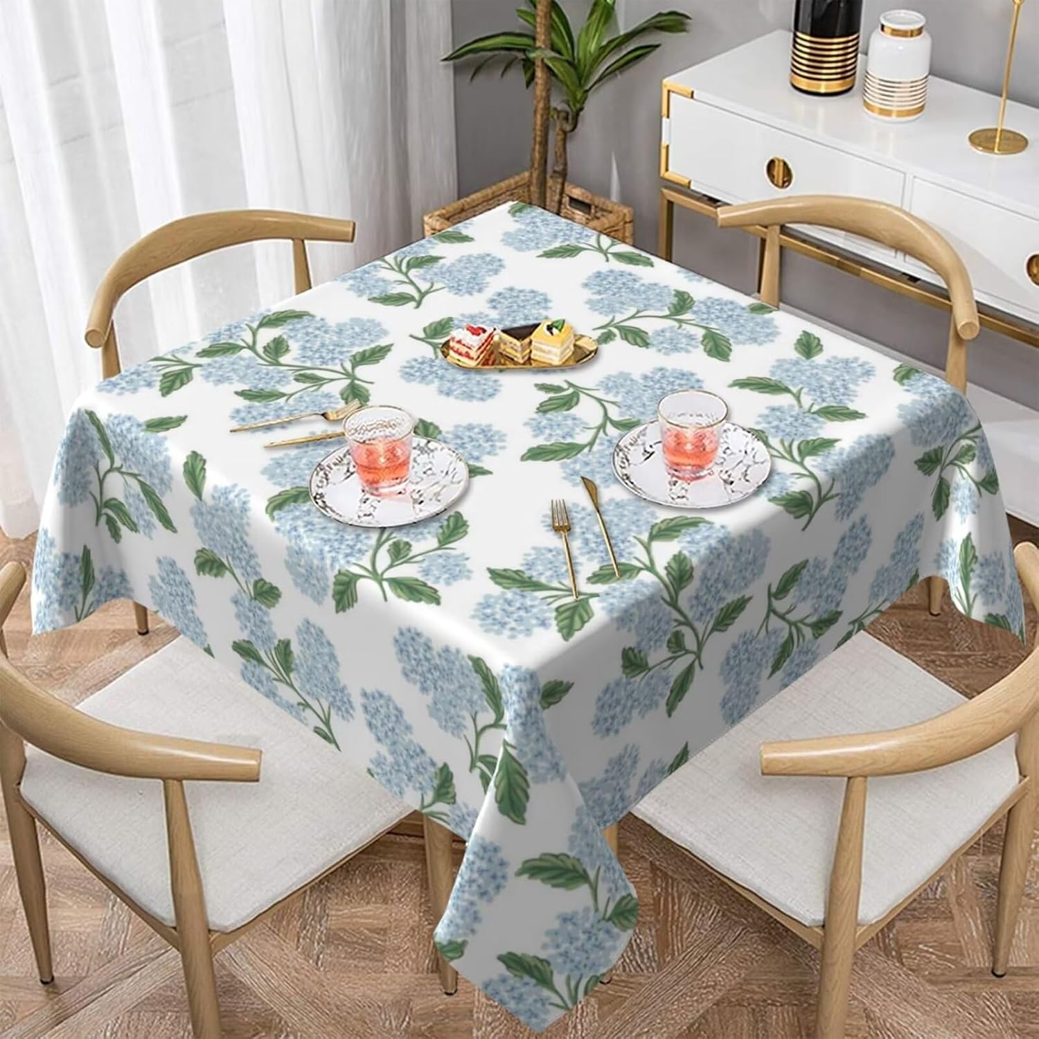 Blue Pinafore Denim Dress