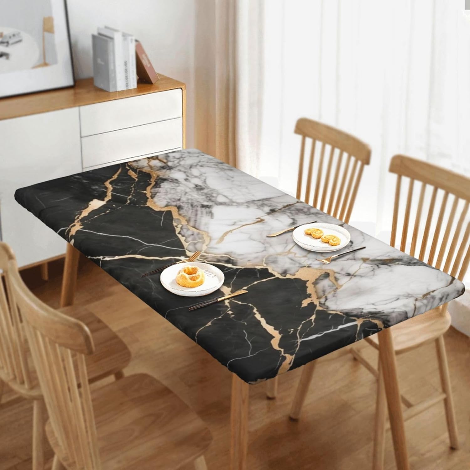 Blue Pinafore Denim Dress