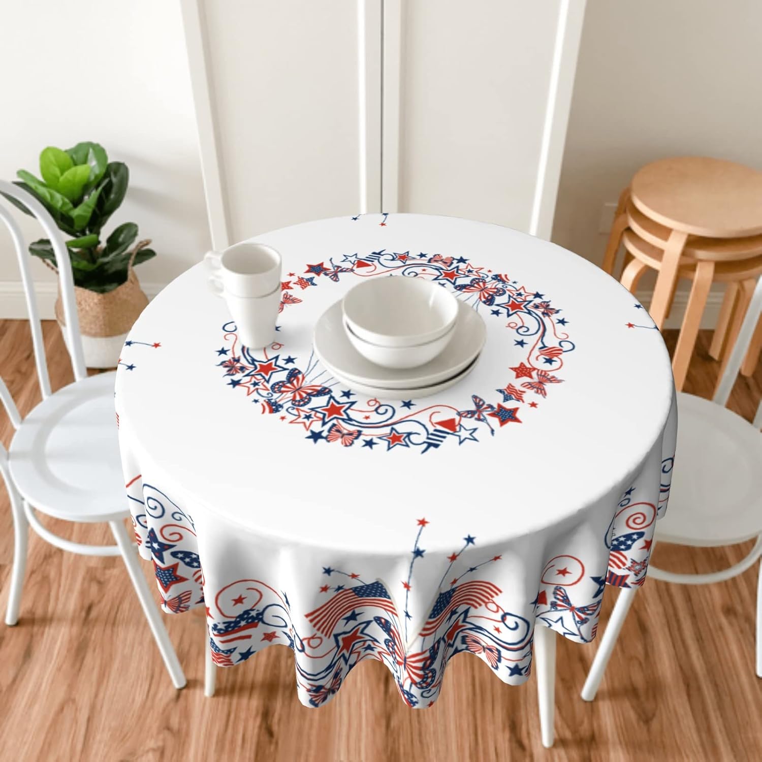 Blue Pinafore Denim Dress