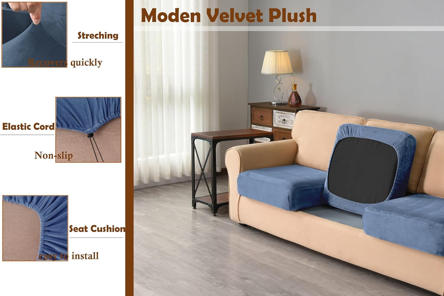 Blue Pinafore Denim Dress