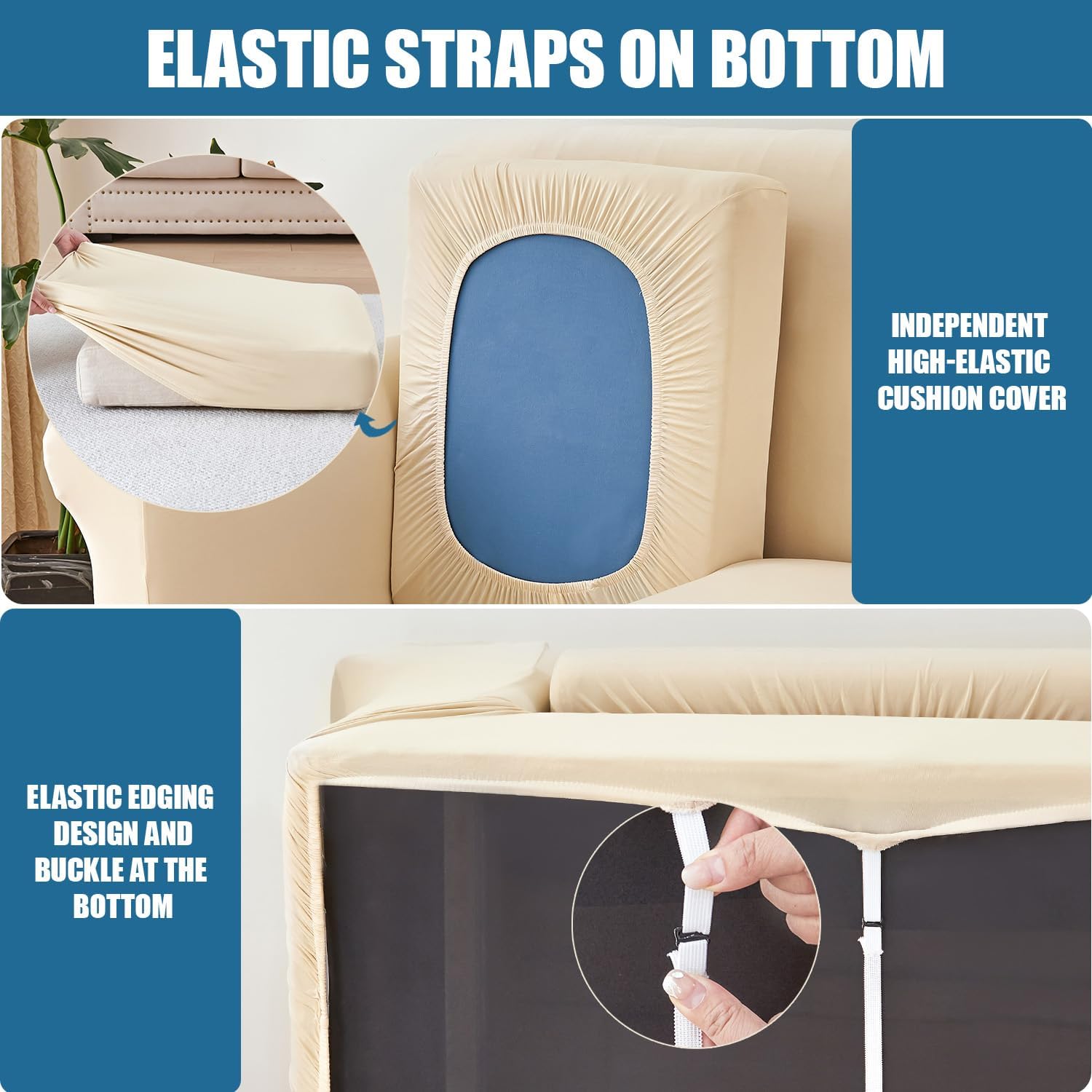 Blue Pinafore Denim Dress