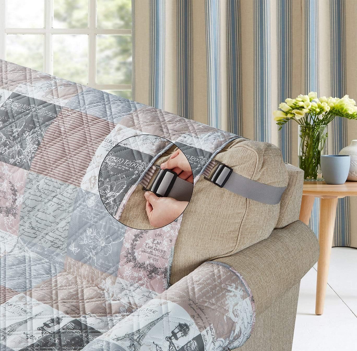 Blue Pinafore Denim Dress