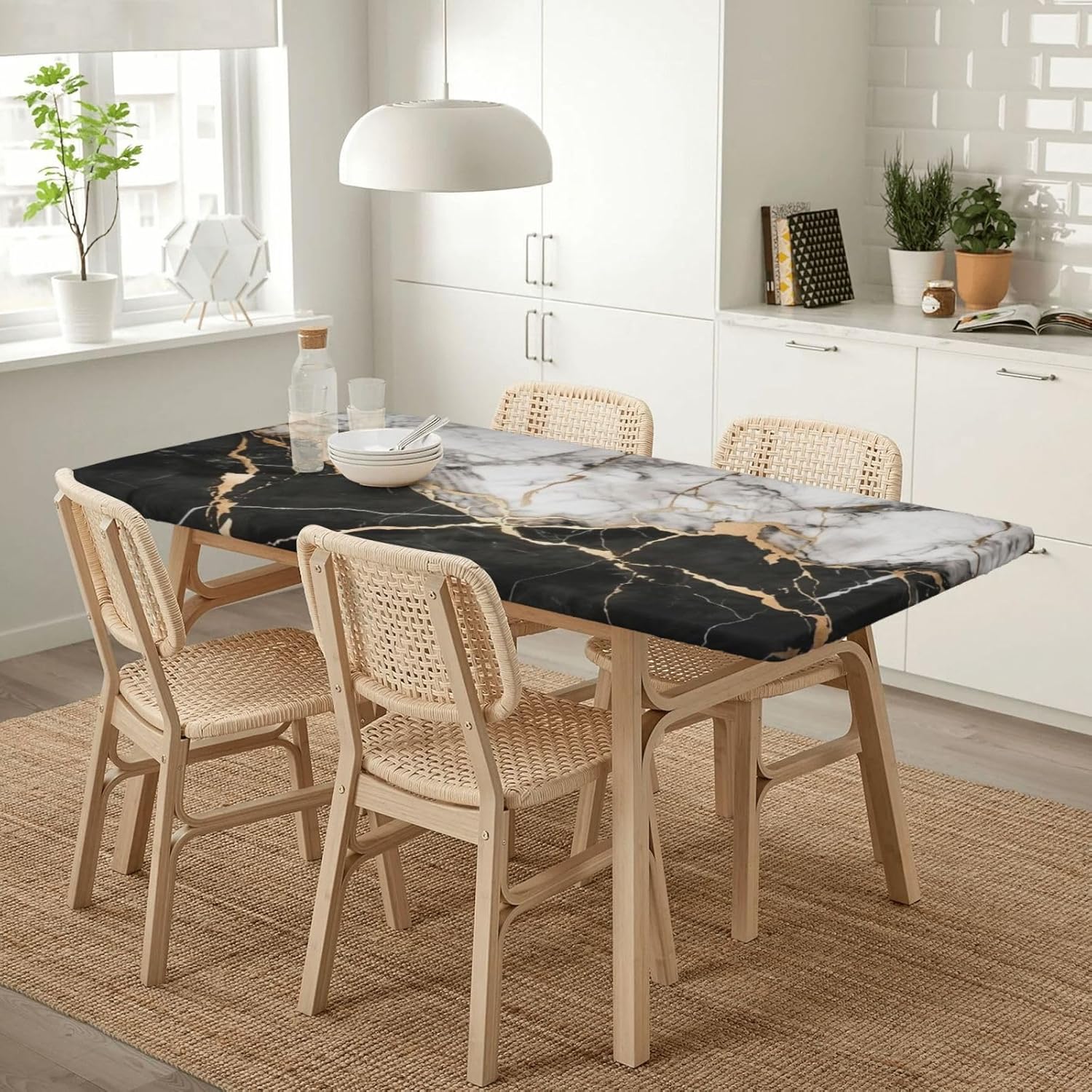 Blue Pinafore Denim Dress