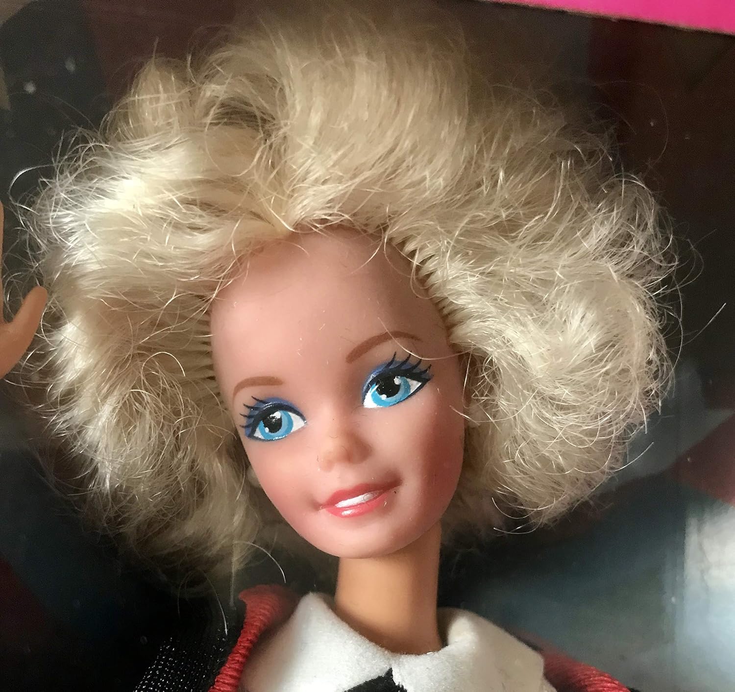 Blue Pinafore Denim Dress