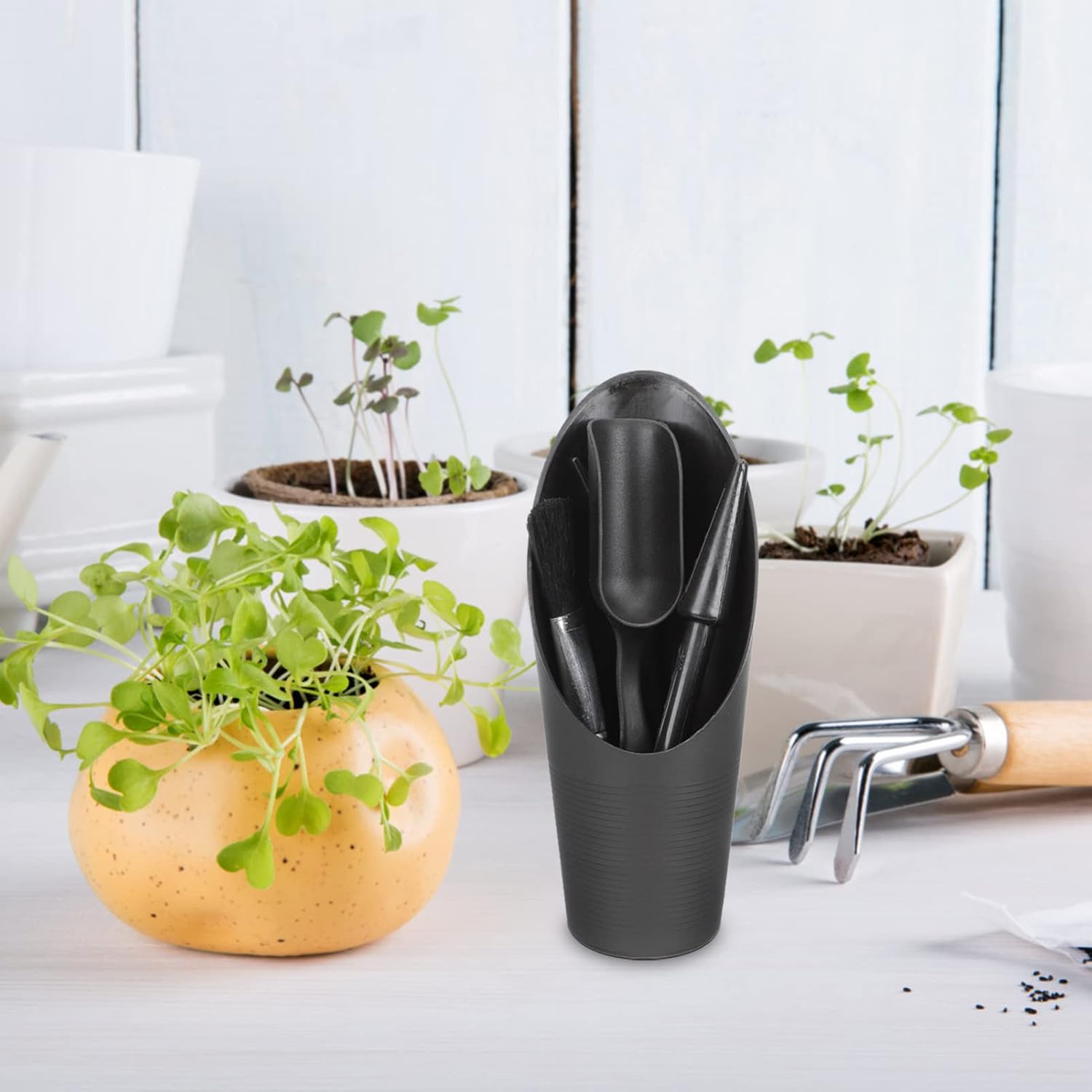 Blue Pinafore Denim Dress