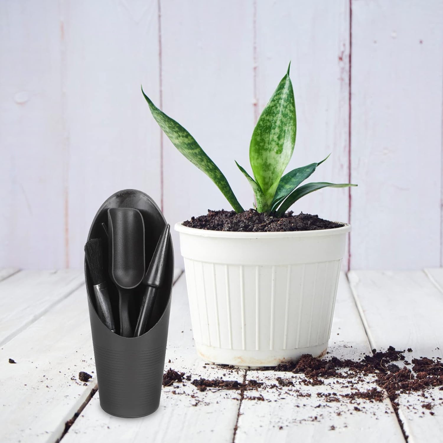 Blue Pinafore Denim Dress