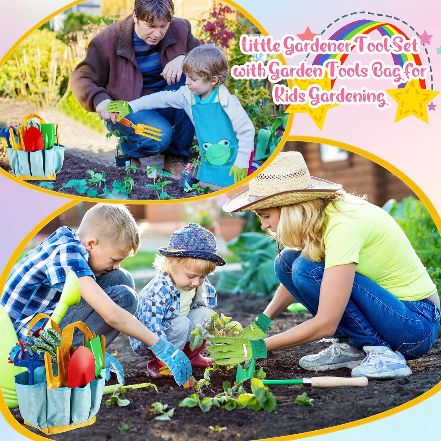 Blue Pinafore Denim Dress