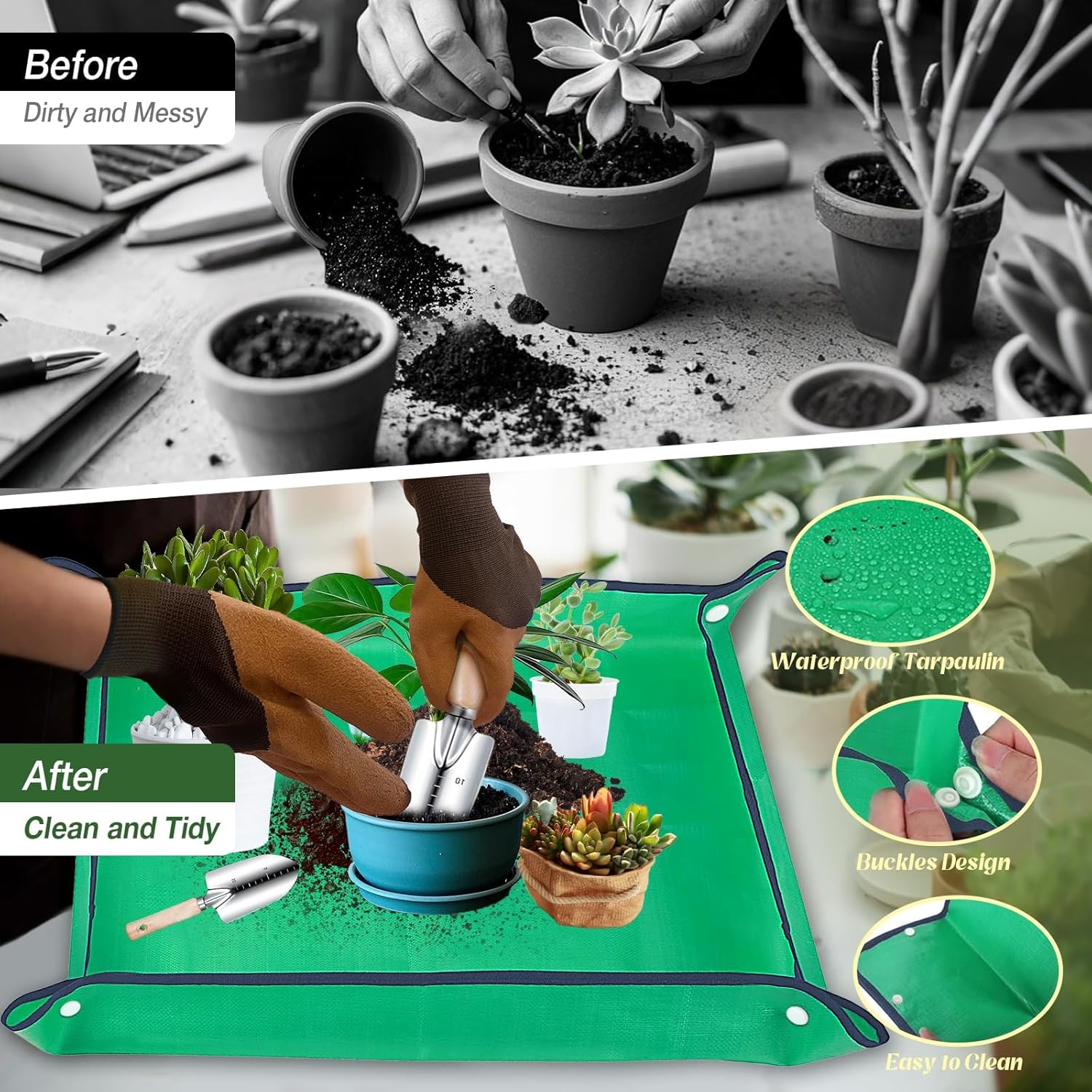 Blue Pinafore Denim Dress