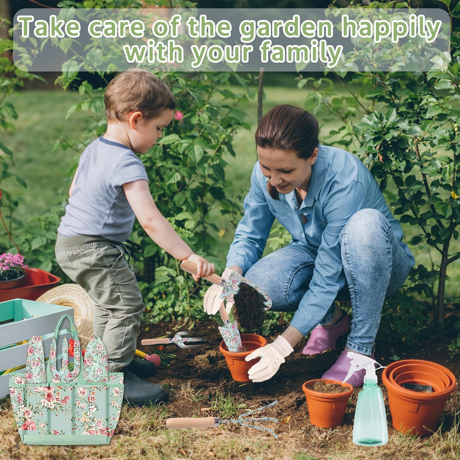 Blue Pinafore Denim Dress