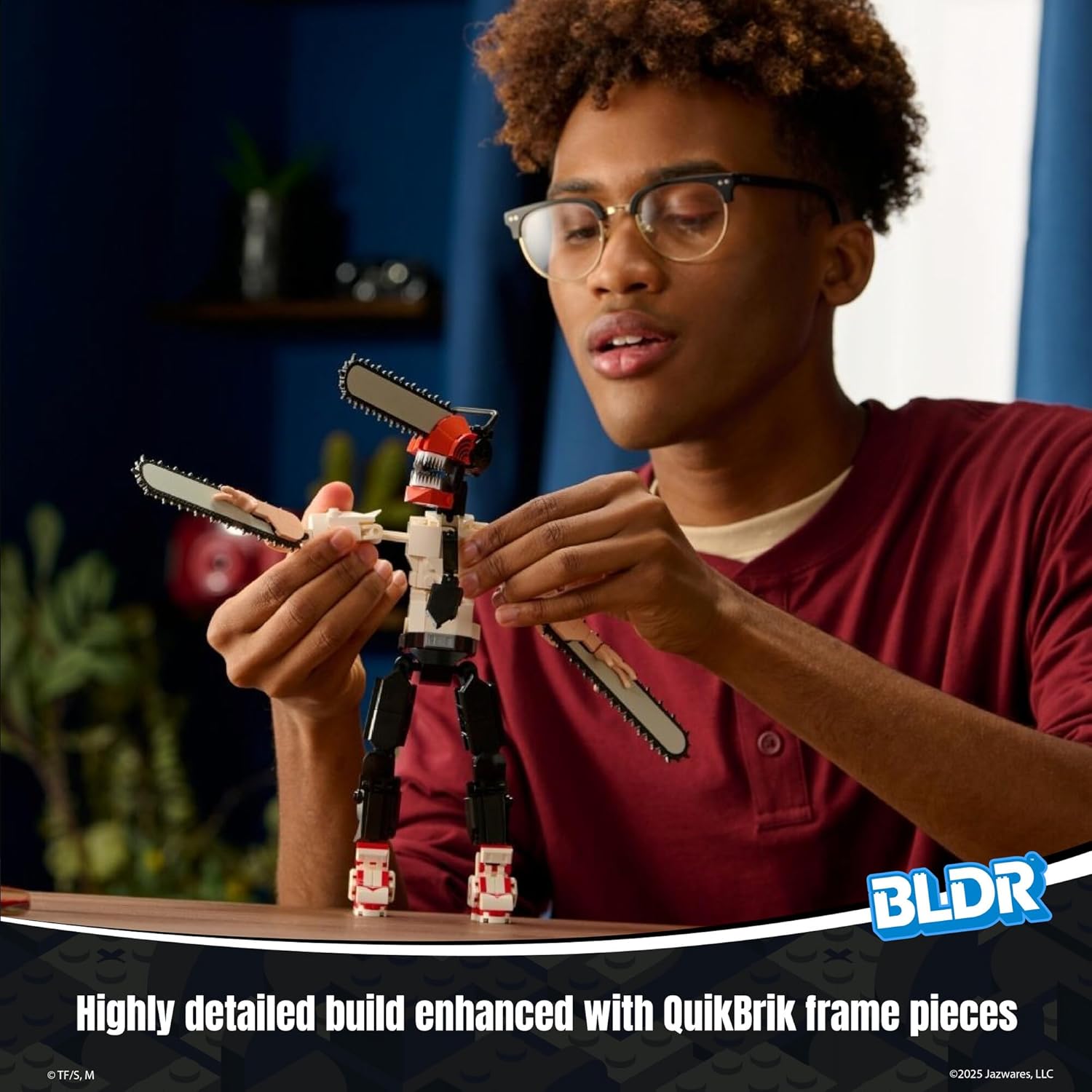 Blue Pinafore Denim Dress