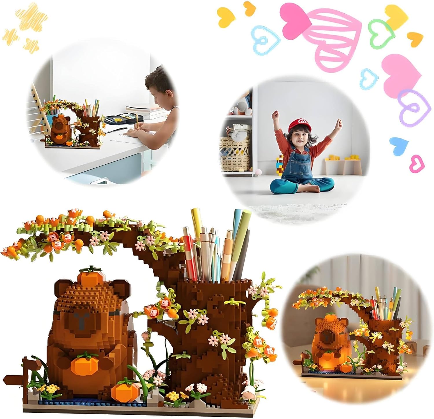 Blue Pinafore Denim Dress