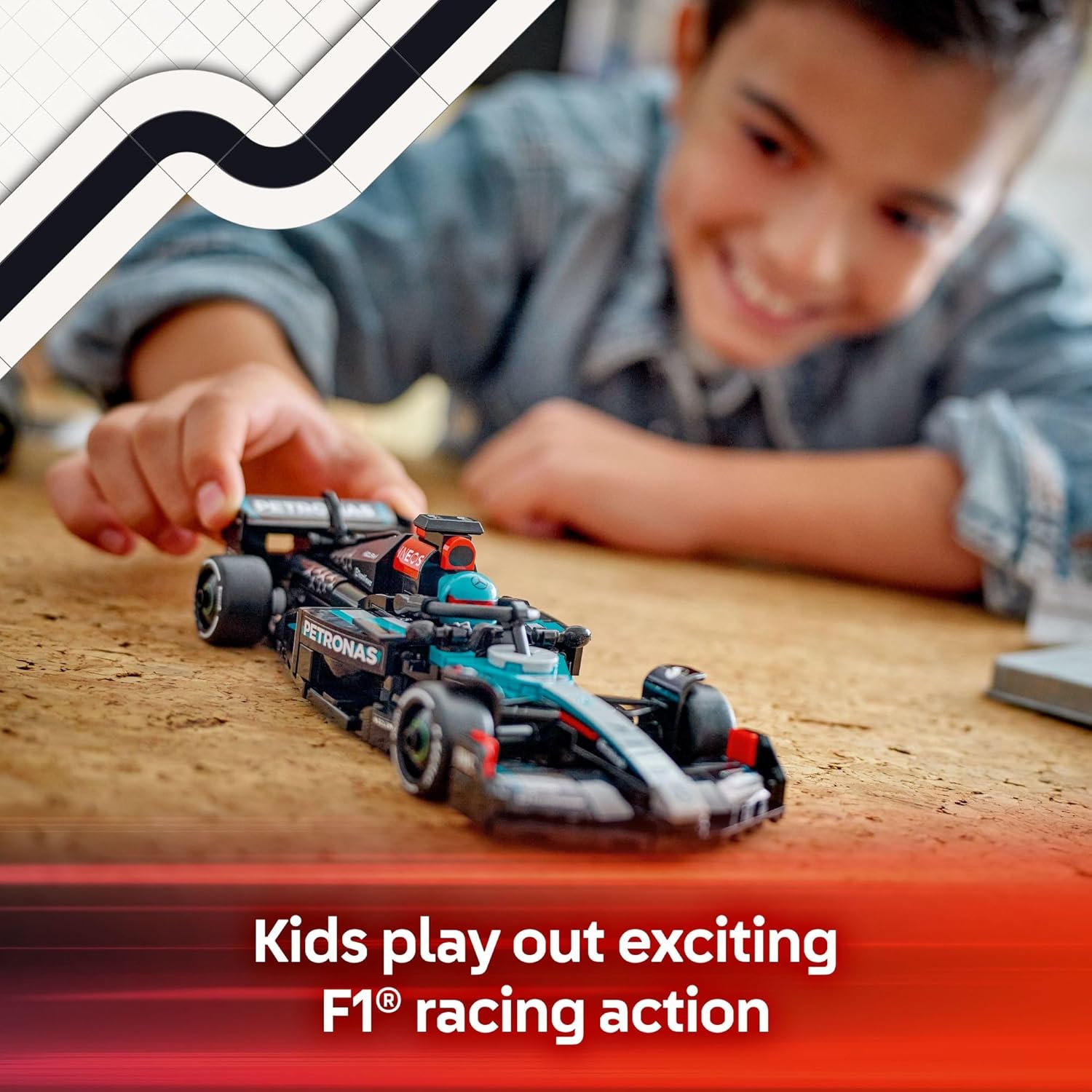 Blue Pinafore Denim Dress