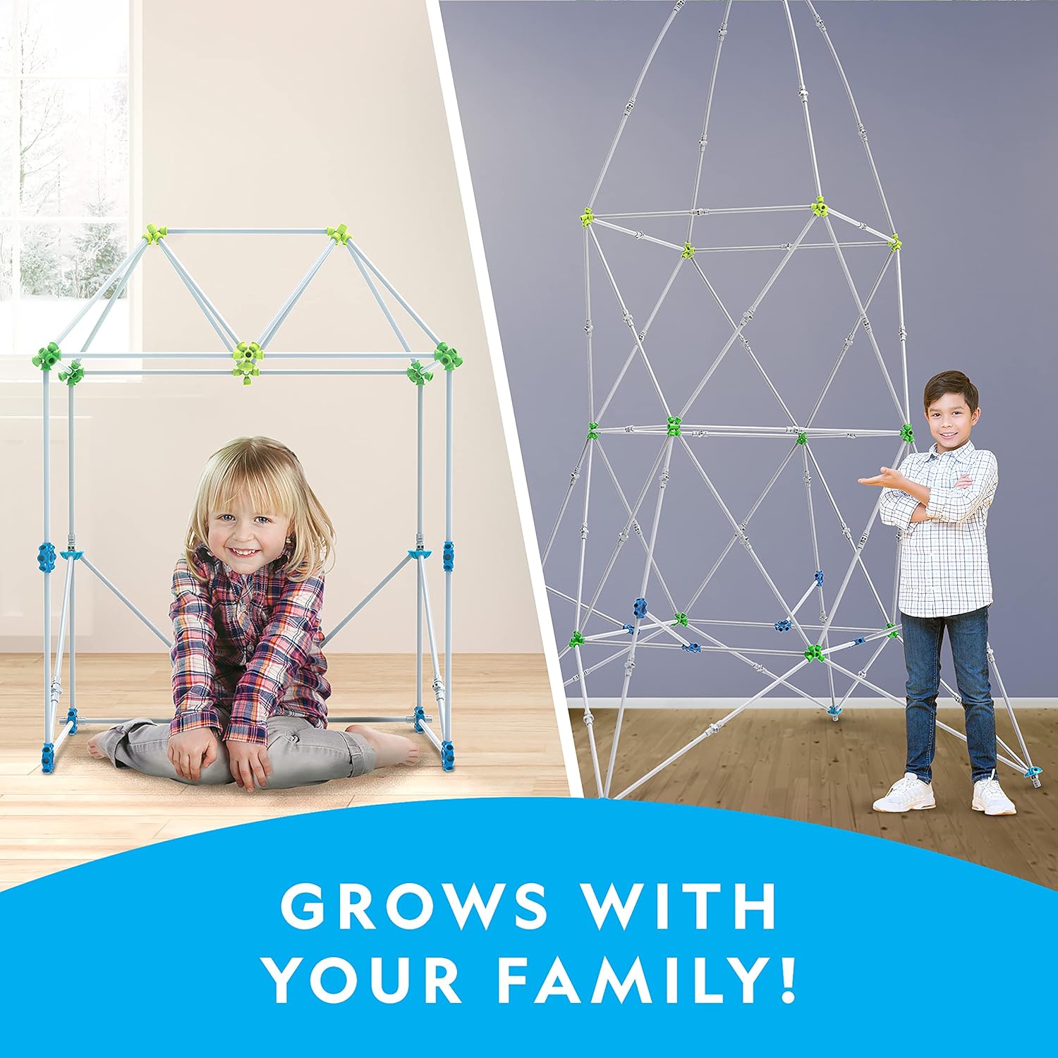 Blue Pinafore Denim Dress