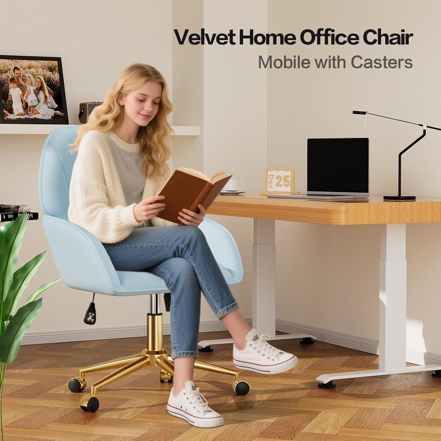 Blue Pinafore Denim Dress