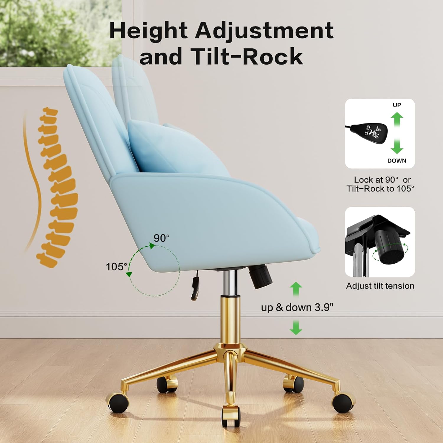 Blue Pinafore Denim Dress