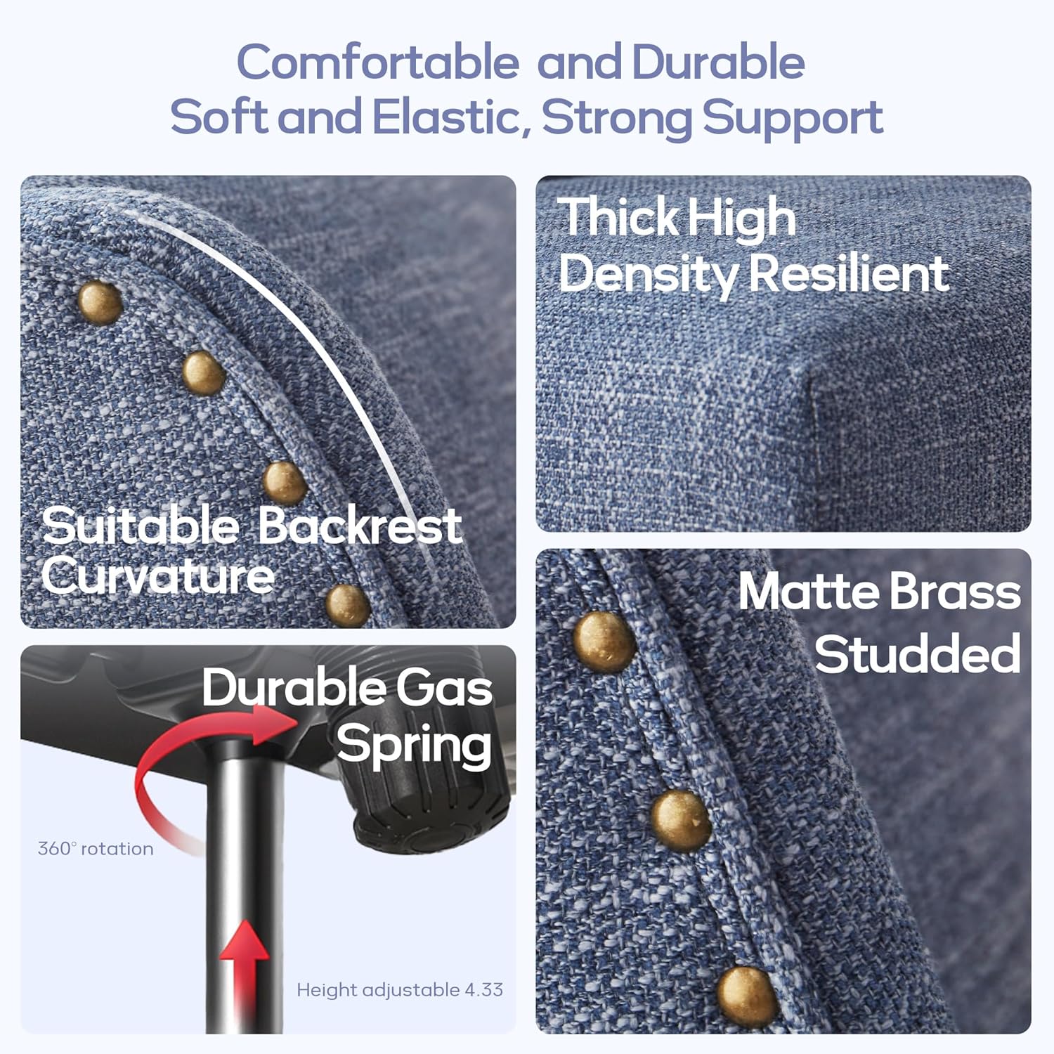 Blue Pinafore Denim Dress