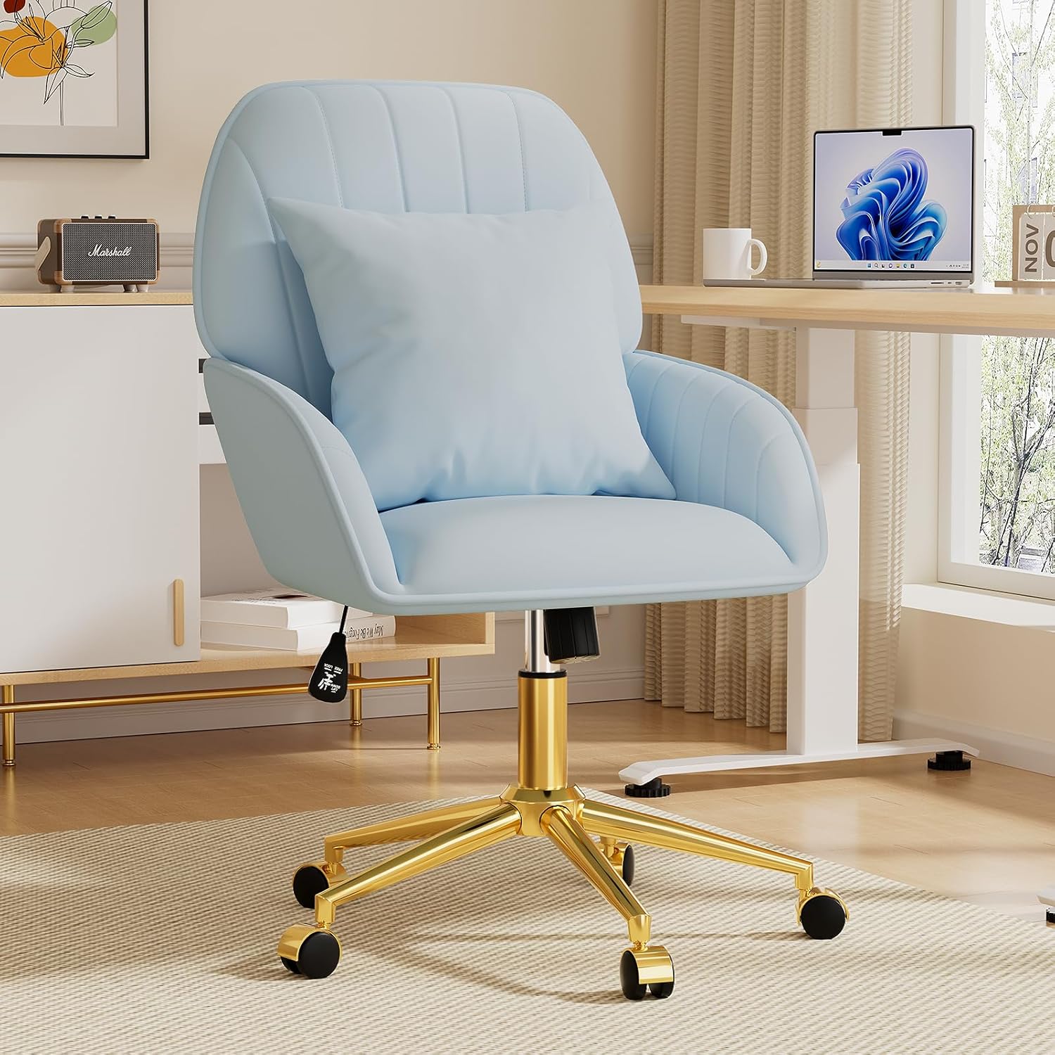 Blue Pinafore Denim Dress