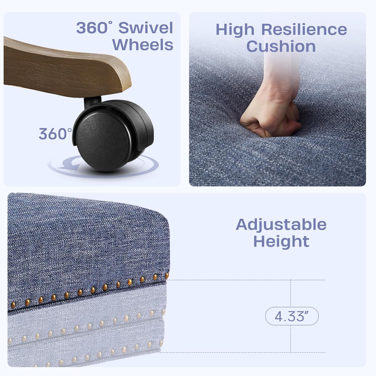 Blue Pinafore Denim Dress