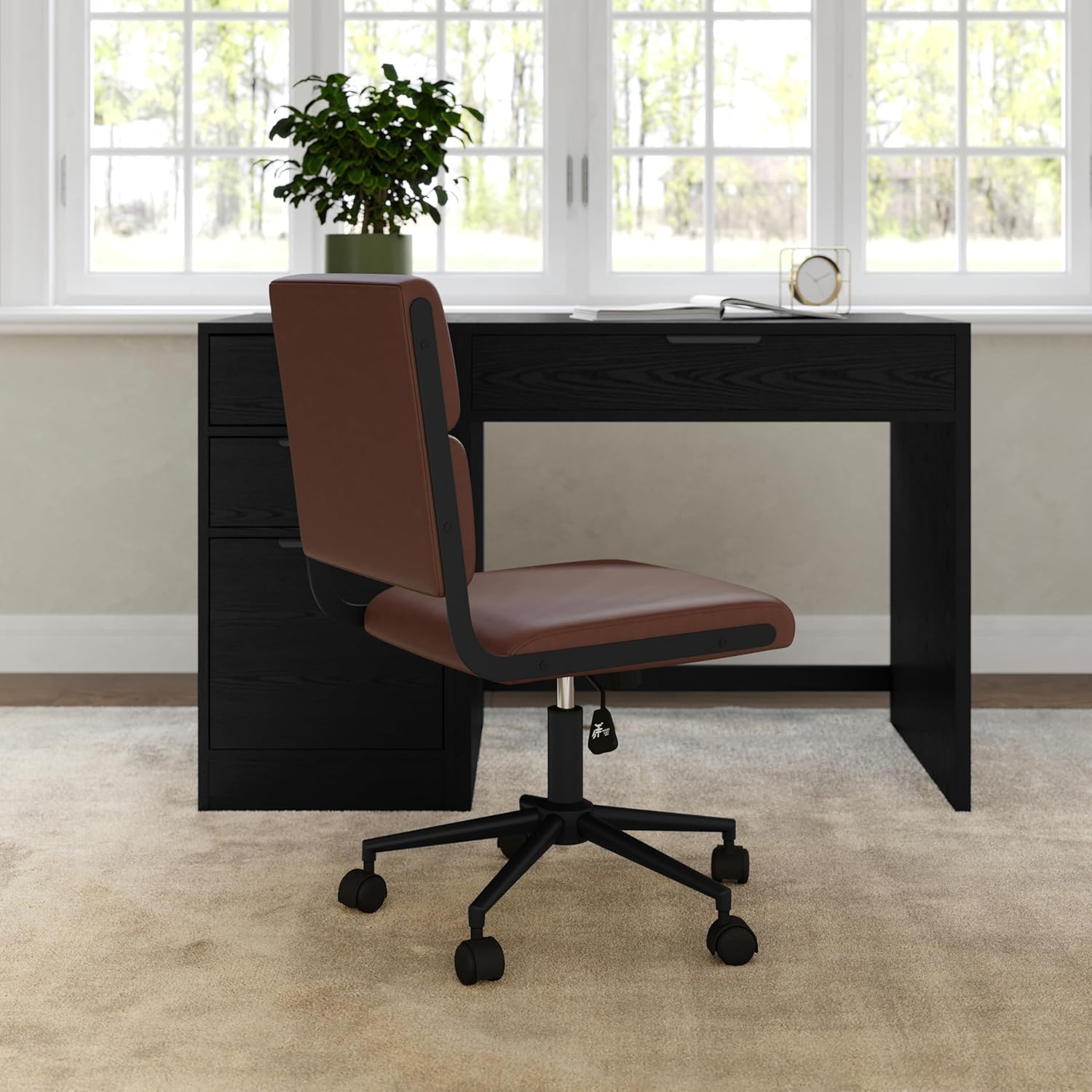 Blue Pinafore Denim Dress