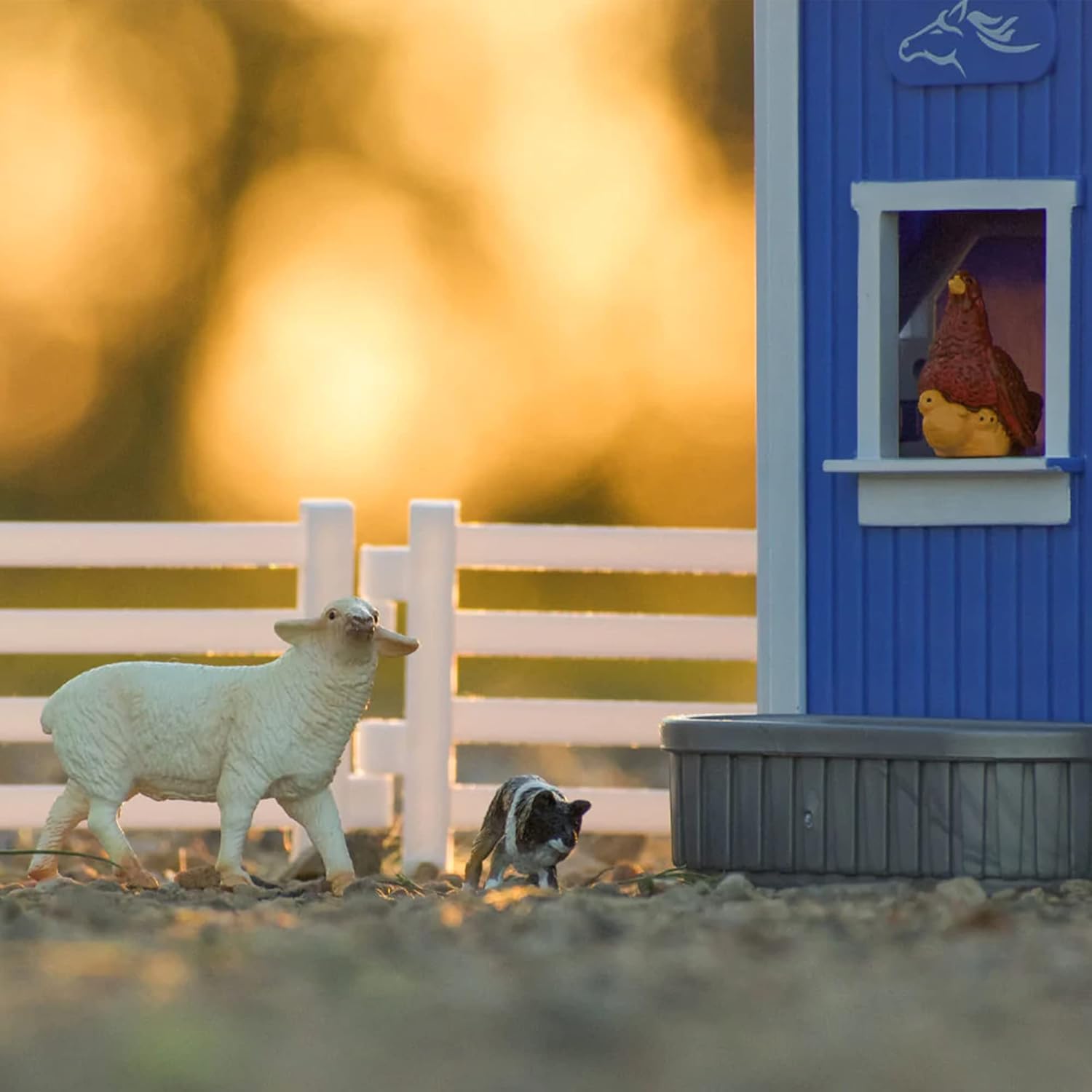 Blue Pinafore Denim Dress