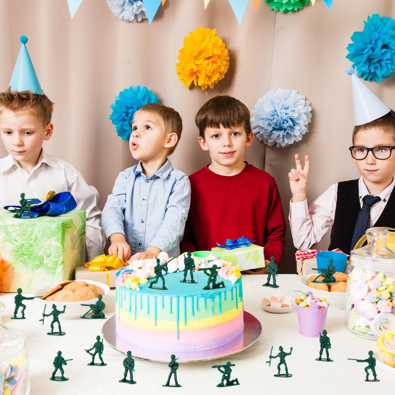 Blue Pinafore Denim Dress