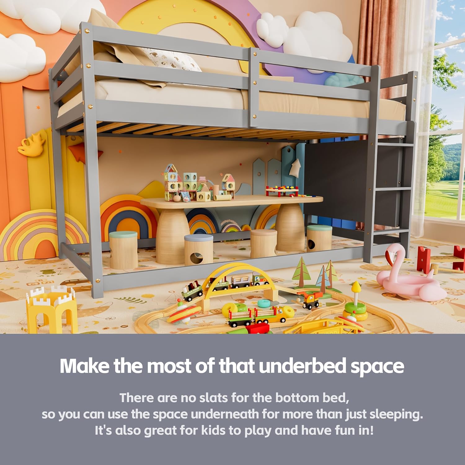 Blue Pinafore Denim Dress