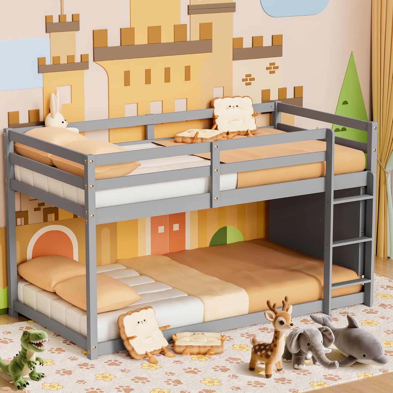 Blue Pinafore Denim Dress