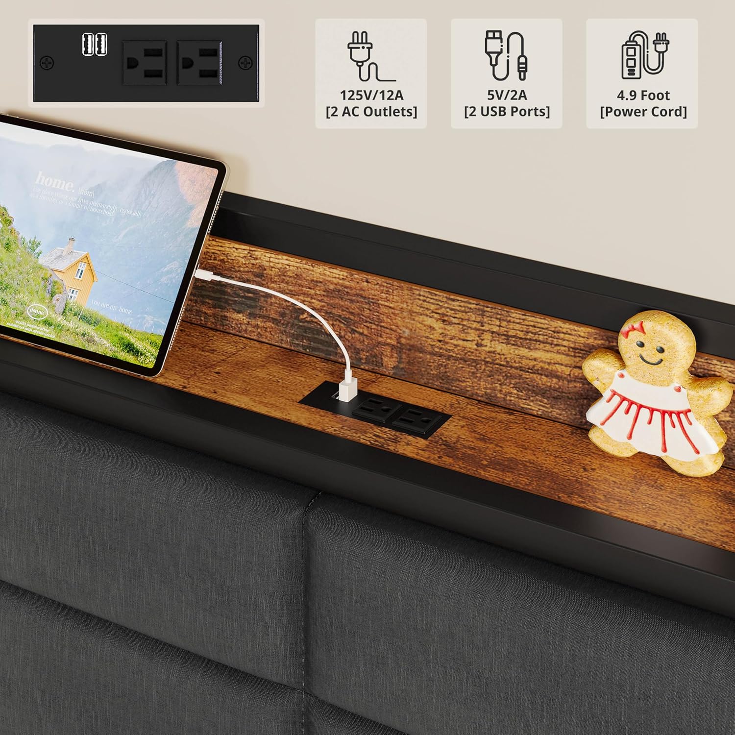 Blue Pinafore Denim Dress