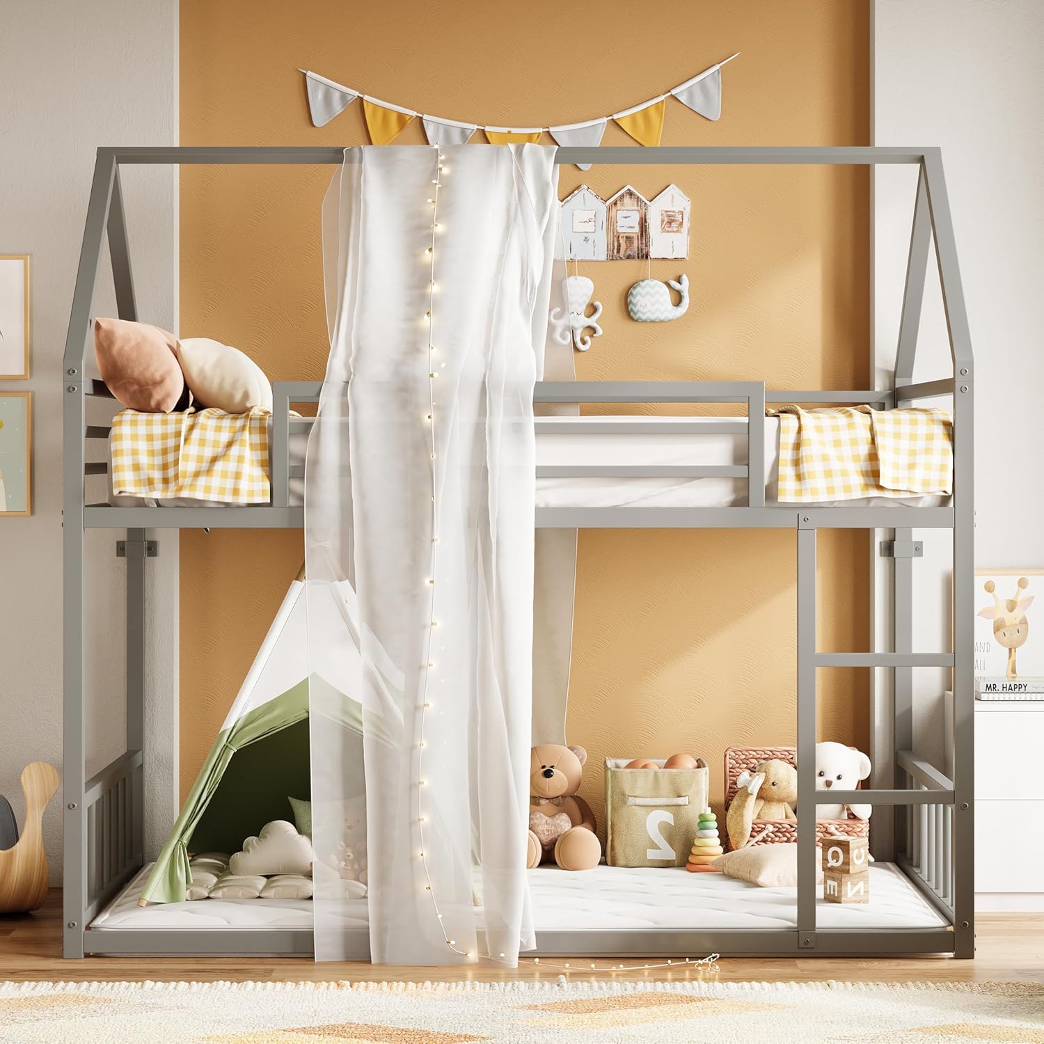 Blue Pinafore Denim Dress