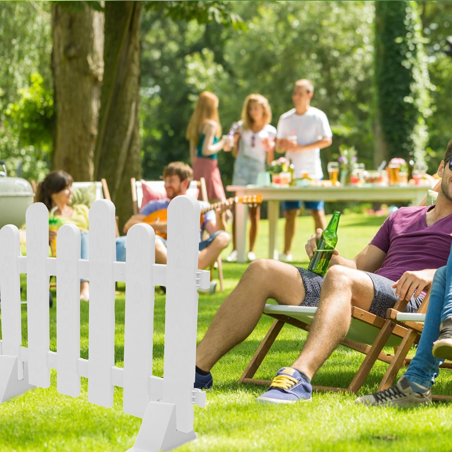 Blue Pinafore Denim Dress