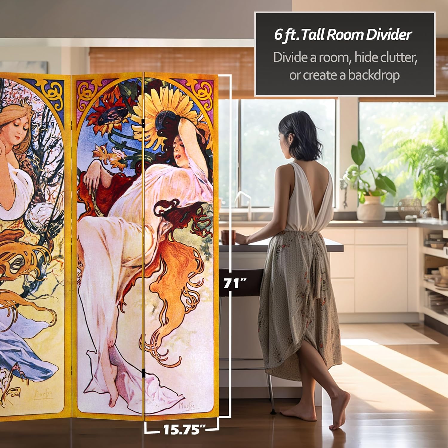 Blue Pinafore Denim Dress