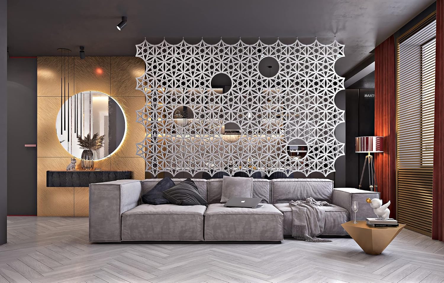 Blue Pinafore Denim Dress