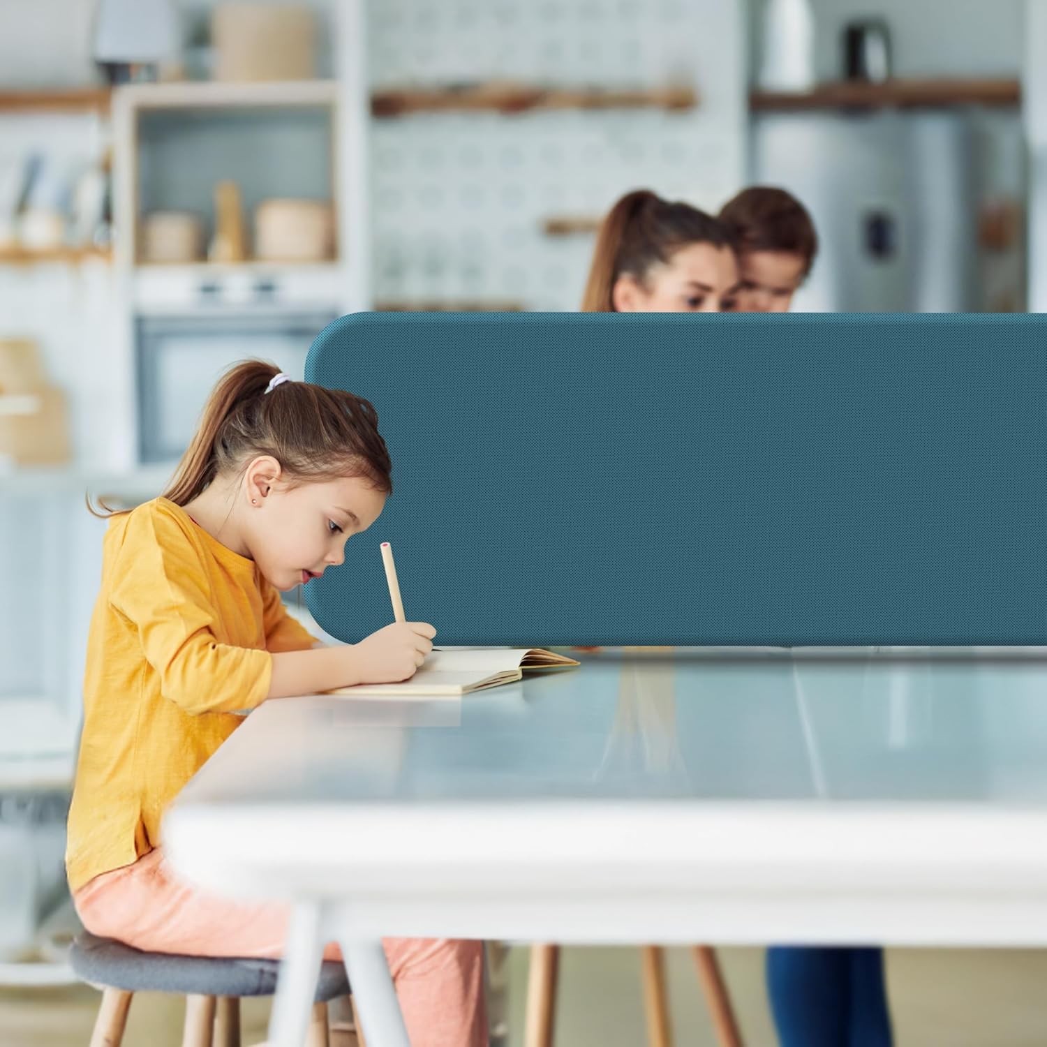 Blue Pinafore Denim Dress