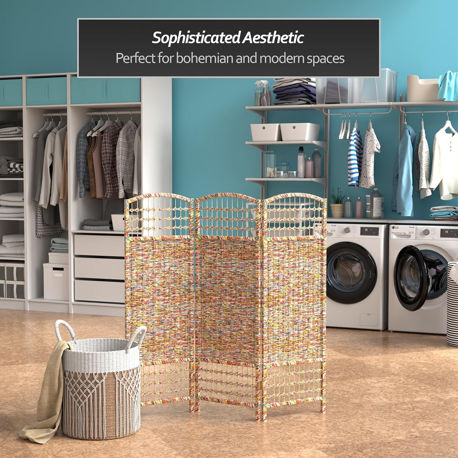 Blue Pinafore Denim Dress