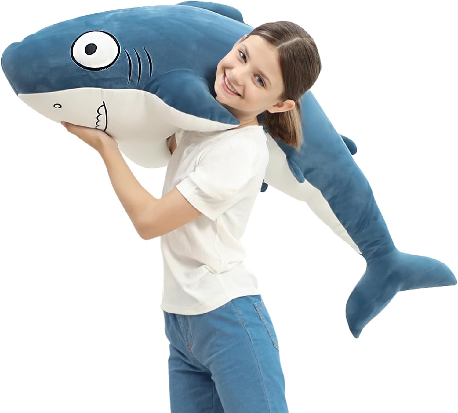 Blue Pinafore Denim Dress