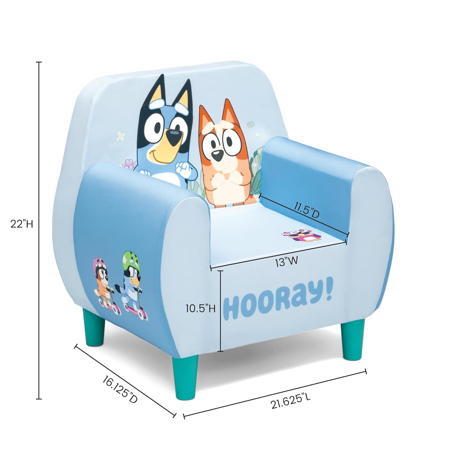 Blue Pinafore Denim Dress