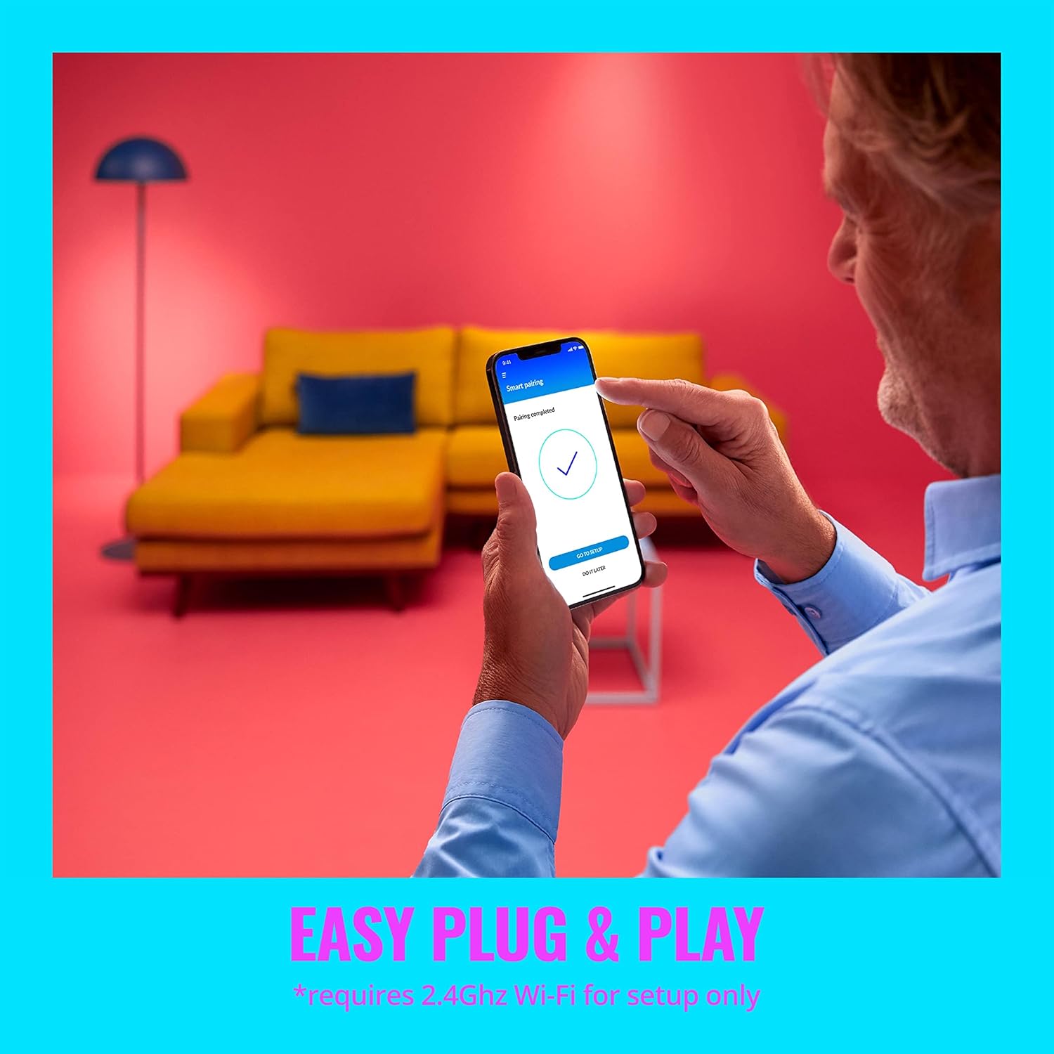 Blue Pinafore Denim Dress