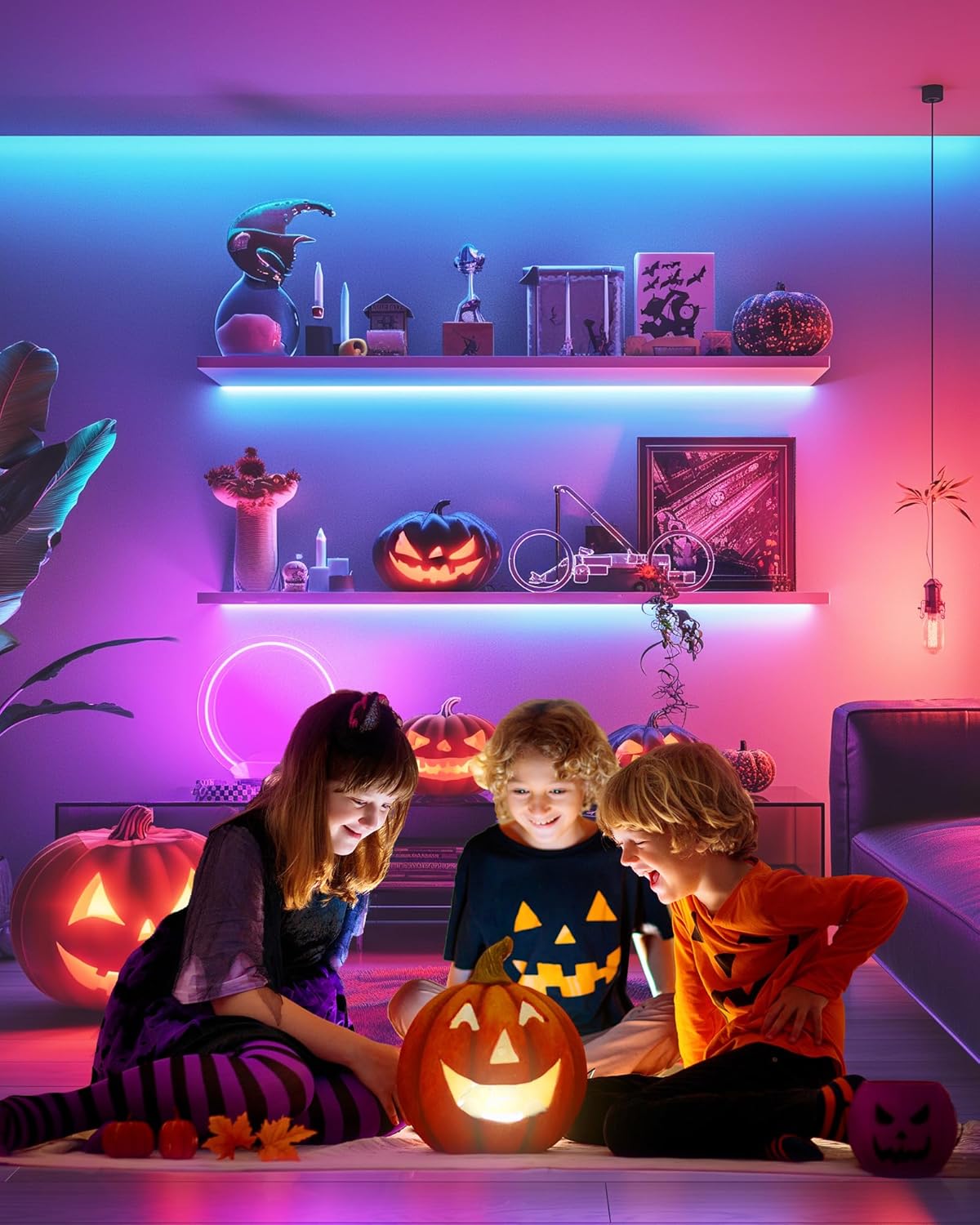 Blue Pinafore Denim Dress