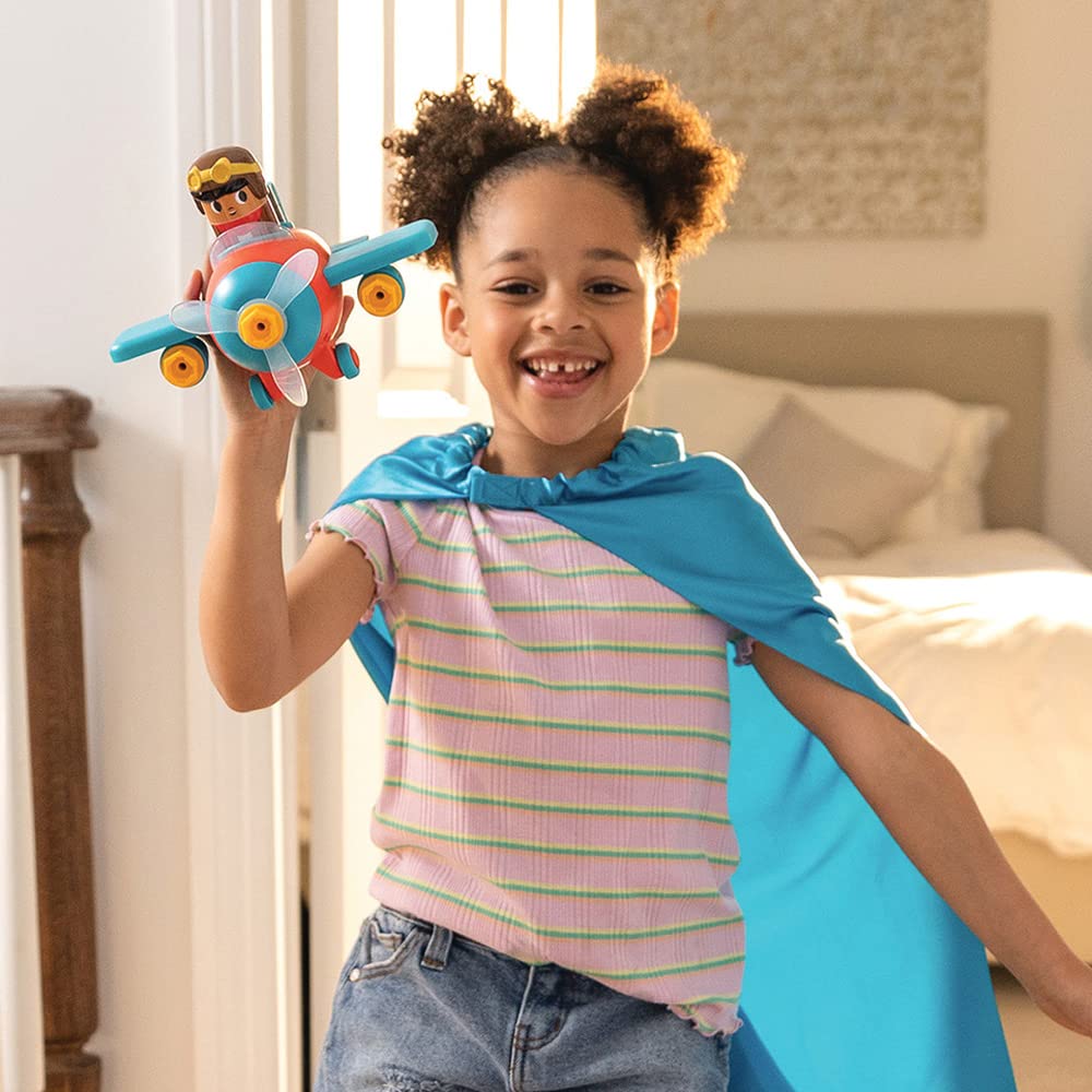 Blue Pinafore Denim Dress