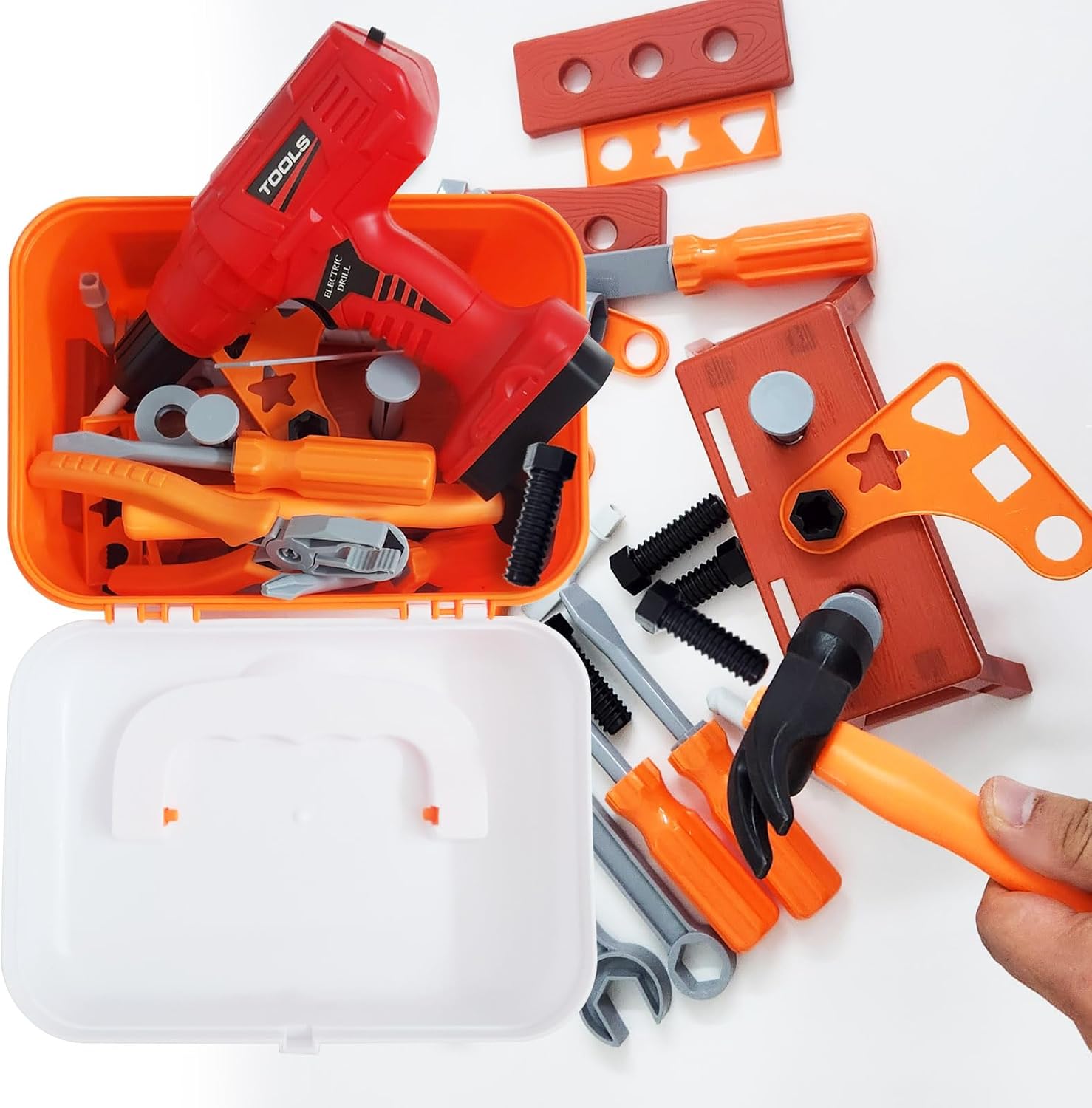 Blue Pinafore Denim Dress