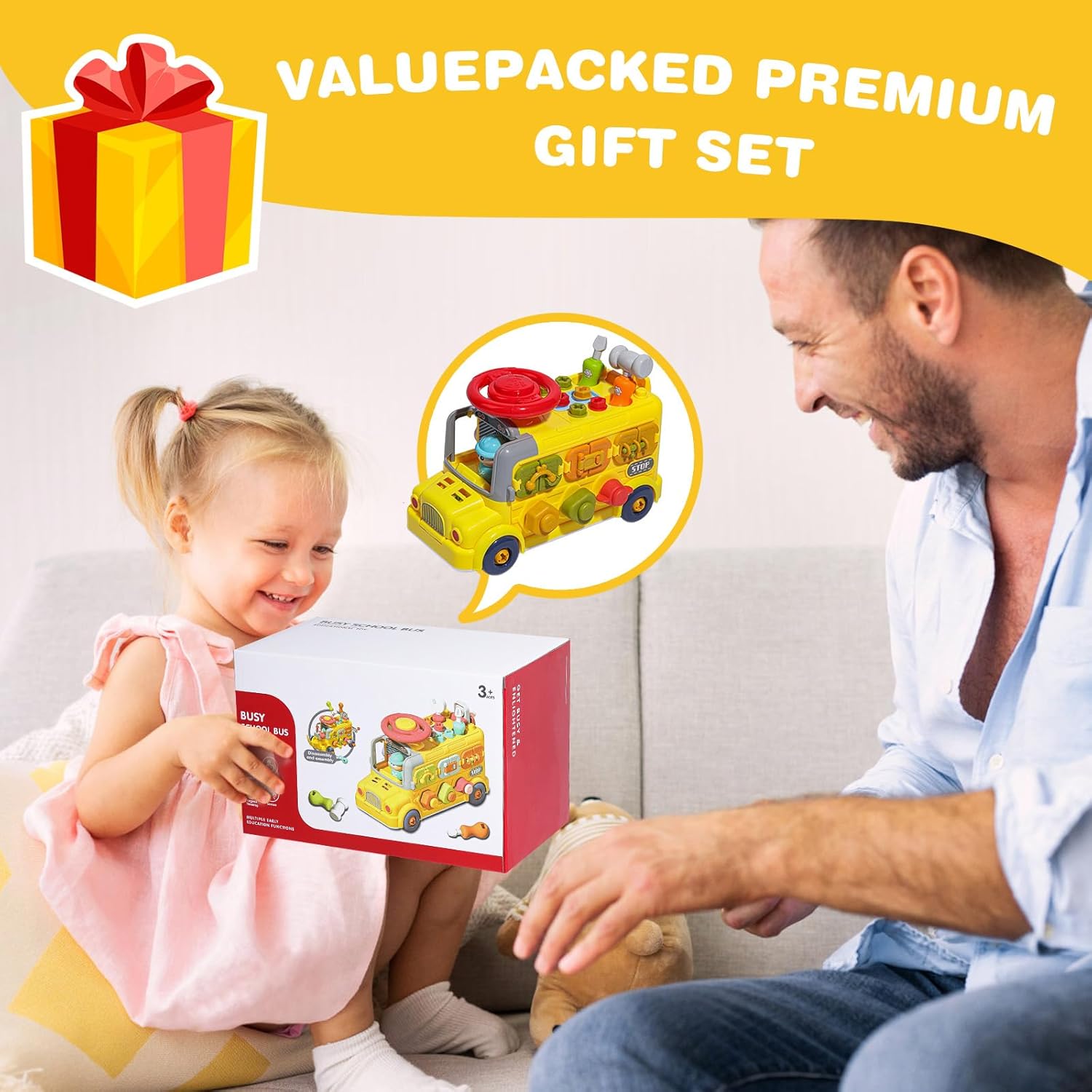 Blue Pinafore Denim Dress