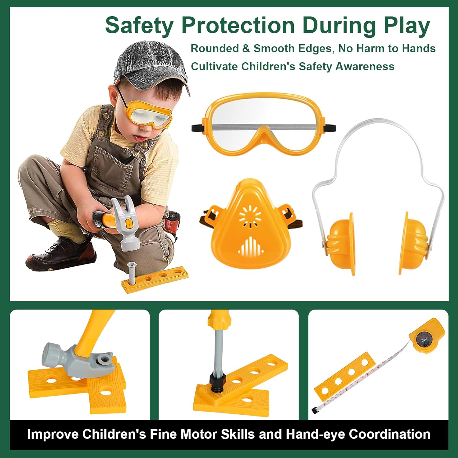 Blue Pinafore Denim Dress