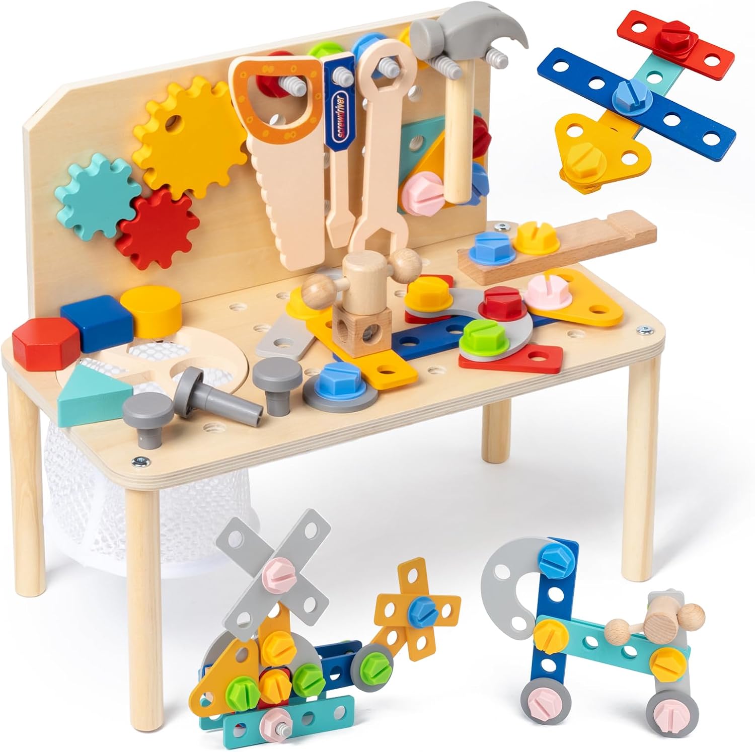 Blue Pinafore Denim Dress