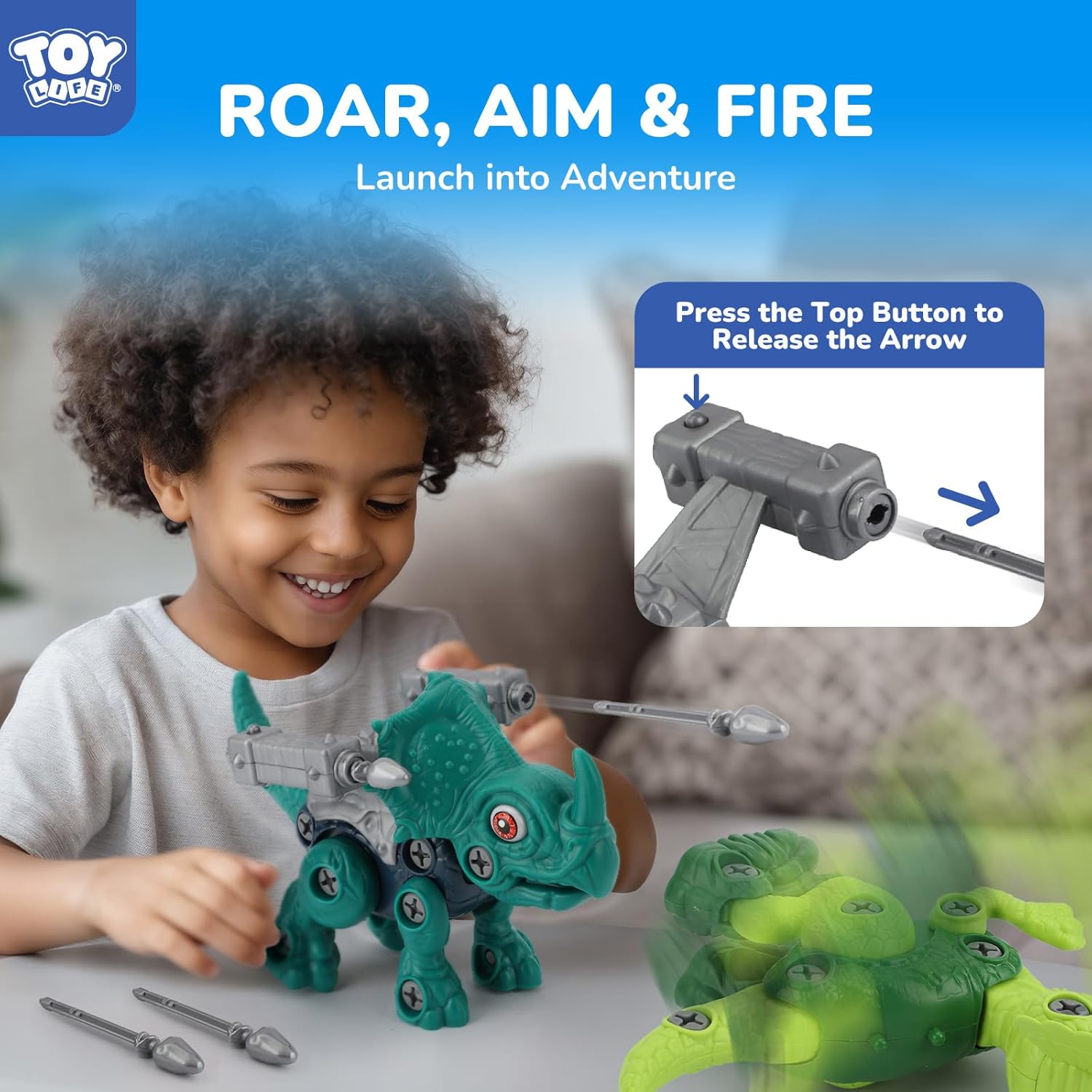 Blue Pinafore Denim Dress