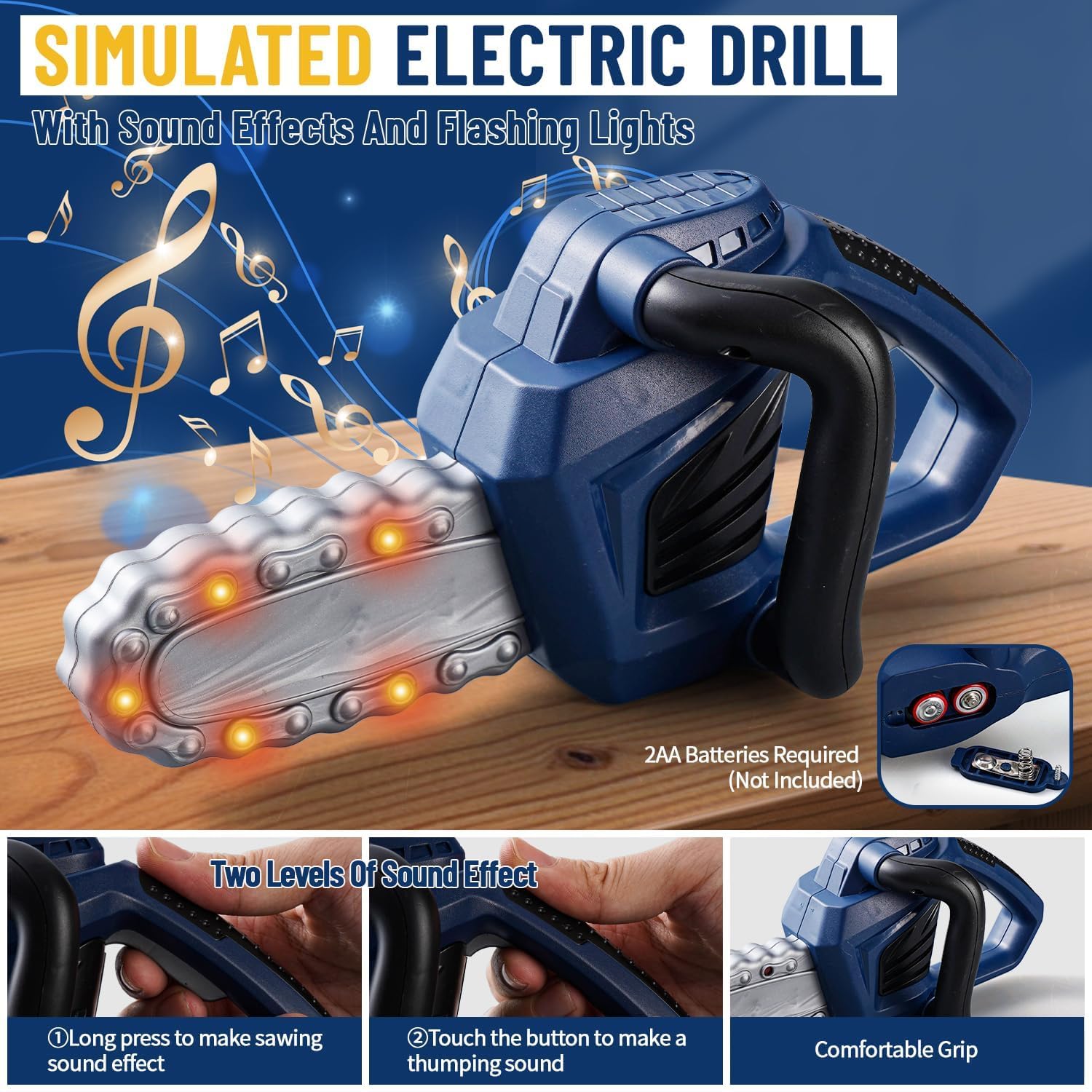 Blue Pinafore Denim Dress