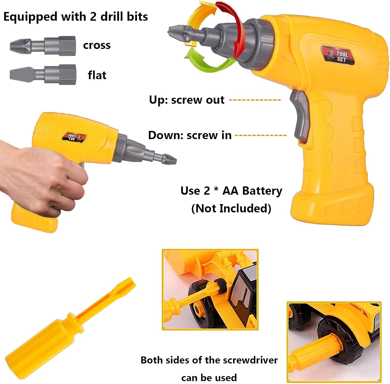 Blue Pinafore Denim Dress